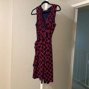 Faux Wrap Dress